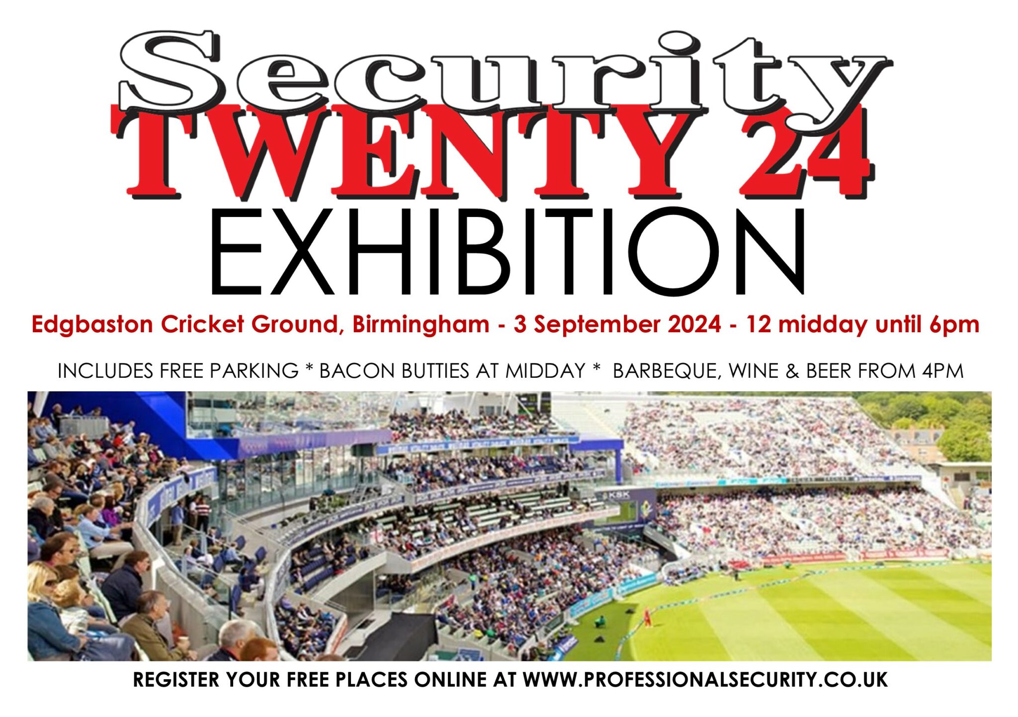 LT Security UK is delighted to announce its participation in the upcoming Security TWENTY 24 Birmingham event, set to take place on 3rd September 2024 at the iconic Edgbaston Cricket Stadium.